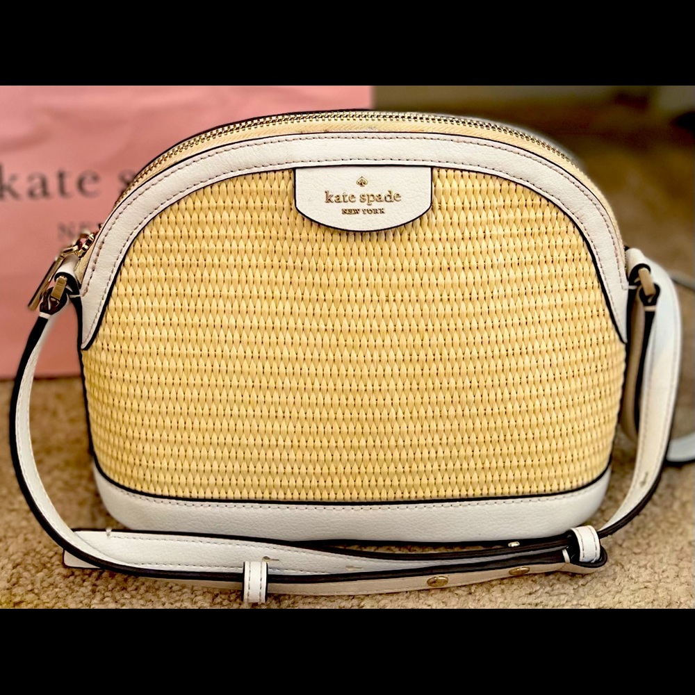 Kate Spade Wicker/Rattan Crossbody